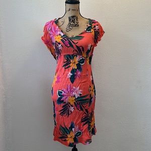 Old Navy Tropical Floral Maternity Dress - Size small, maternity